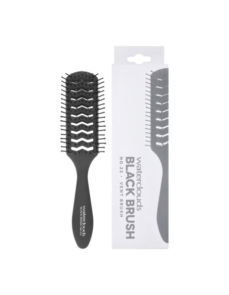 WATERCLOUDS BLACK BRUSH 22 VENT BORSTE