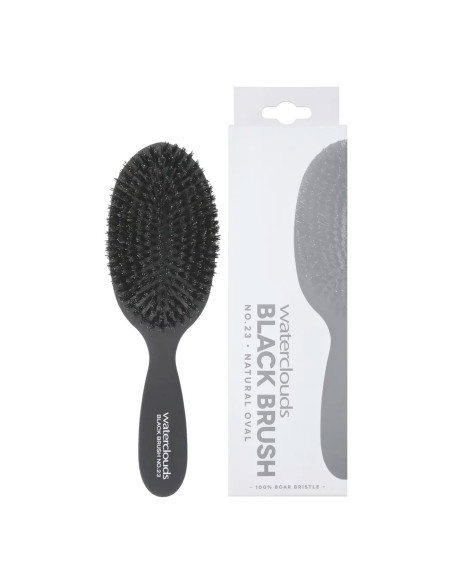 WATERCLOUDS BLACK BRUSH 23 ŽKTA OVAL