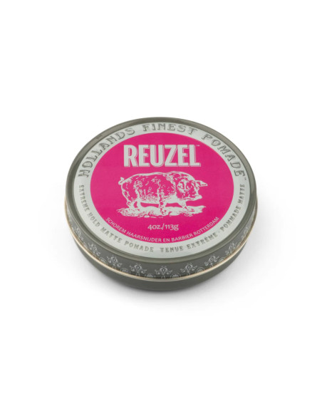 PINK EXTREME HOLD MATTE POMADE PIG 113G